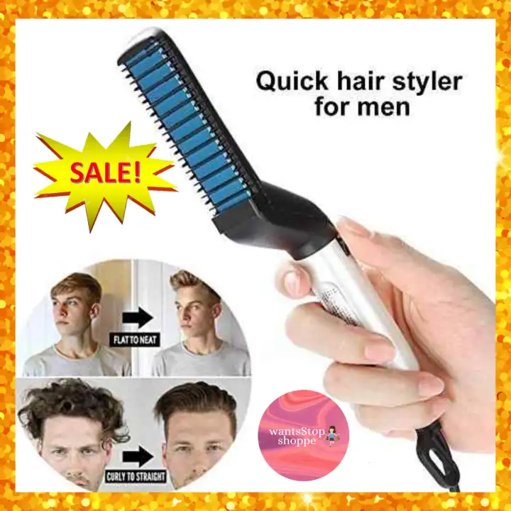 hair straightener styler comb