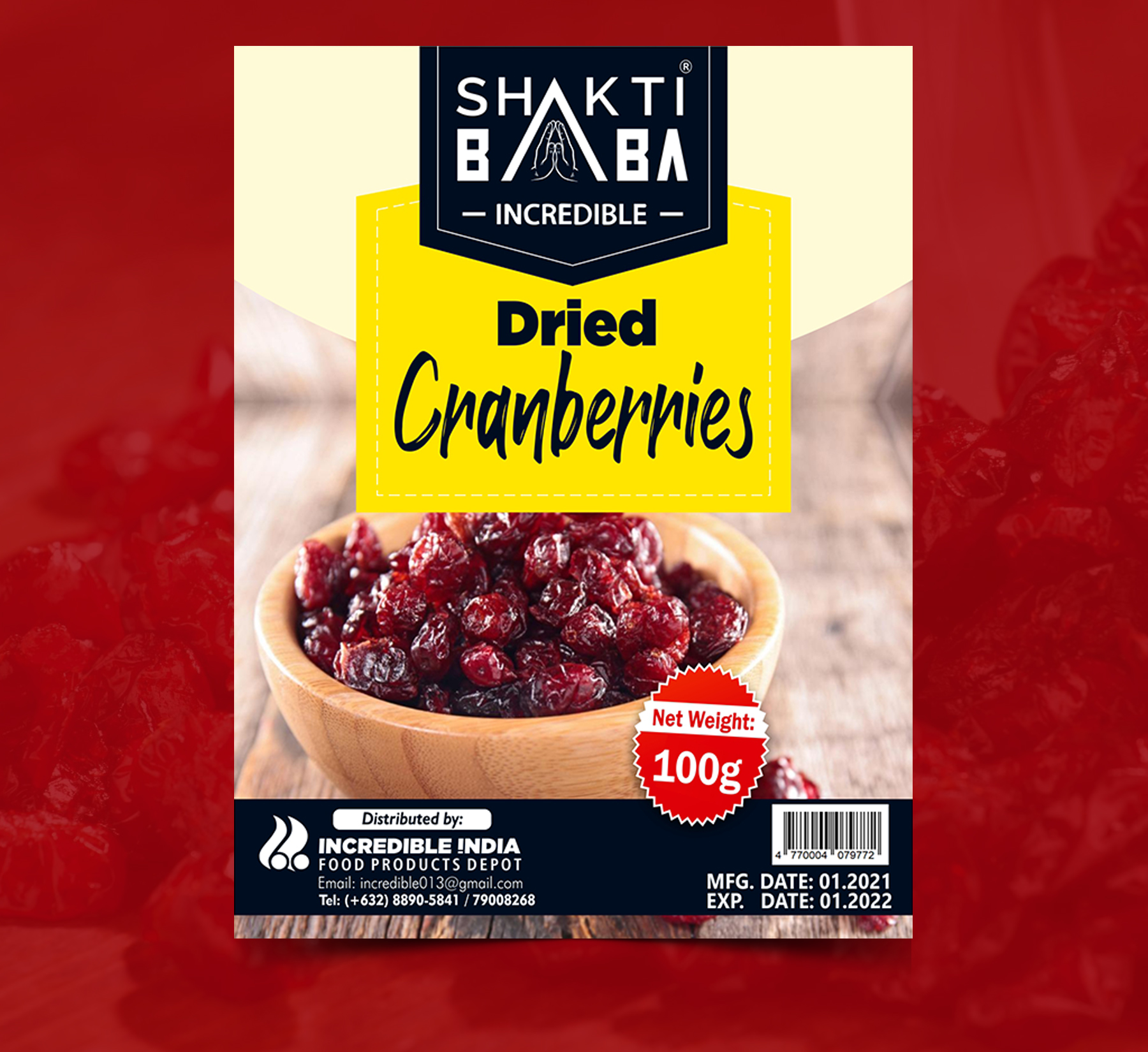 Dried Cranberries 100g Lazada PH