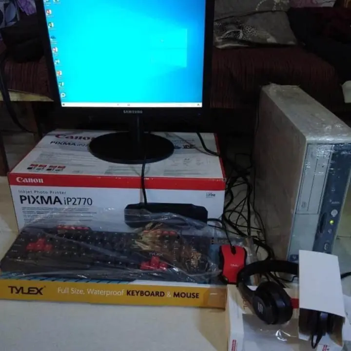 desktop with printer price