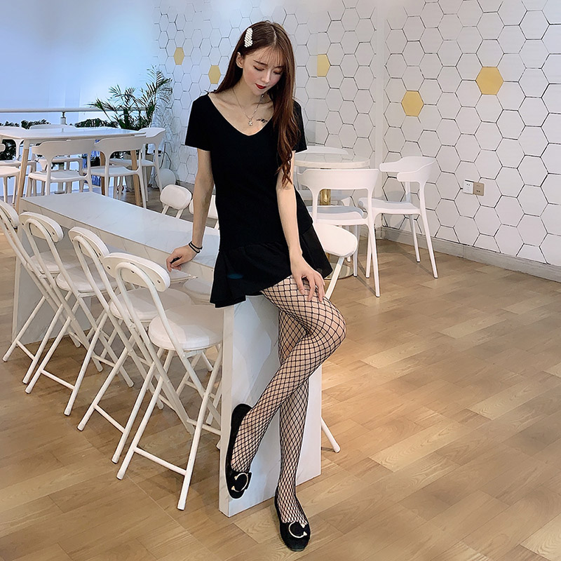 Fishnet stockings pantyhose female sexy 