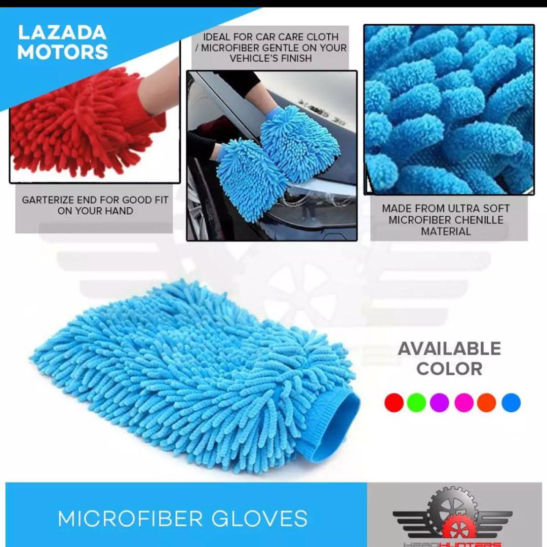 microfiber cleaning gloves