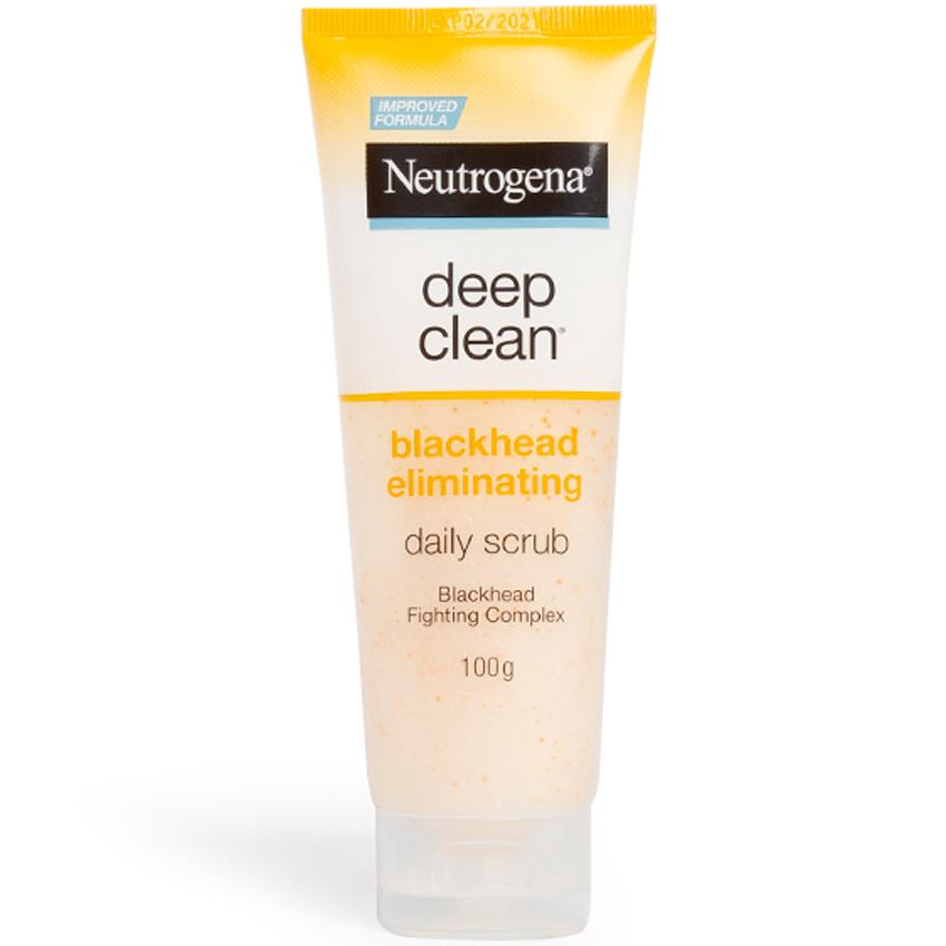 neutrogena deep clean blackhead scrub