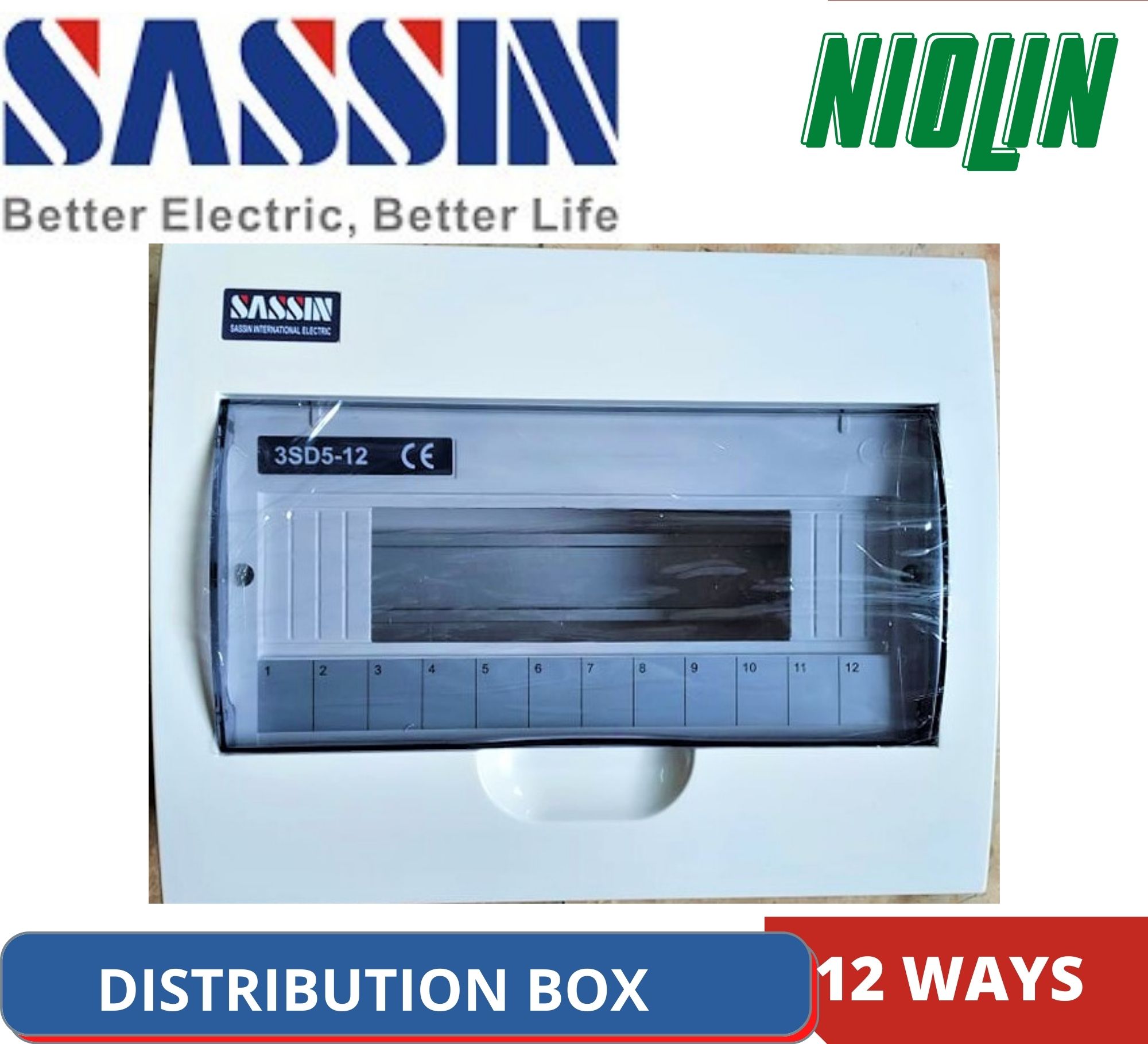 Sassin Flush Mount Distribution Box 12 Ways Lazada PH