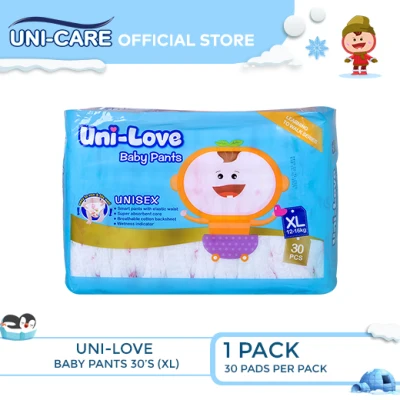 UniLove Baby Pants 30's (XL) Pack of 1