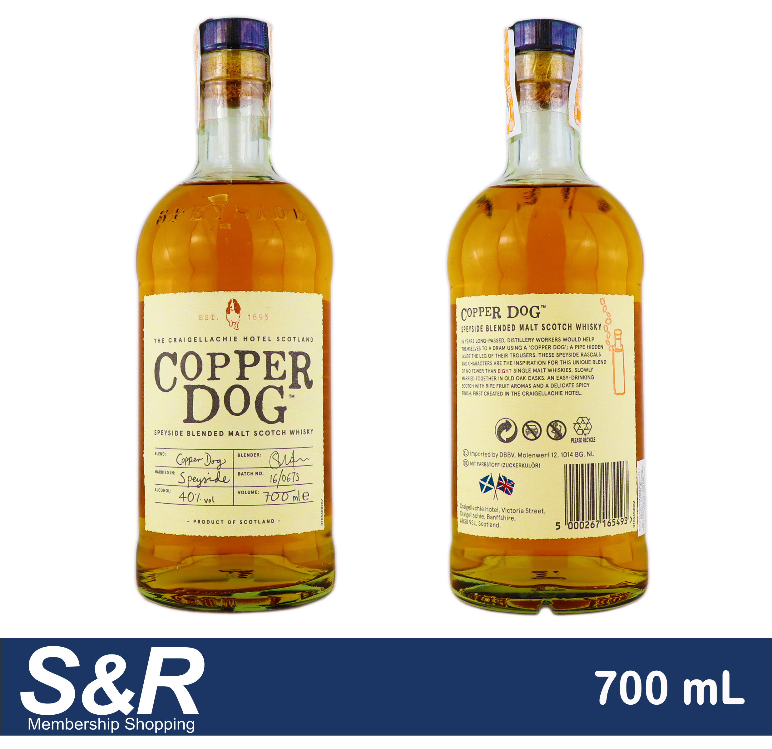Copper Dog Malt Scotch Whisky 700 mL review and price