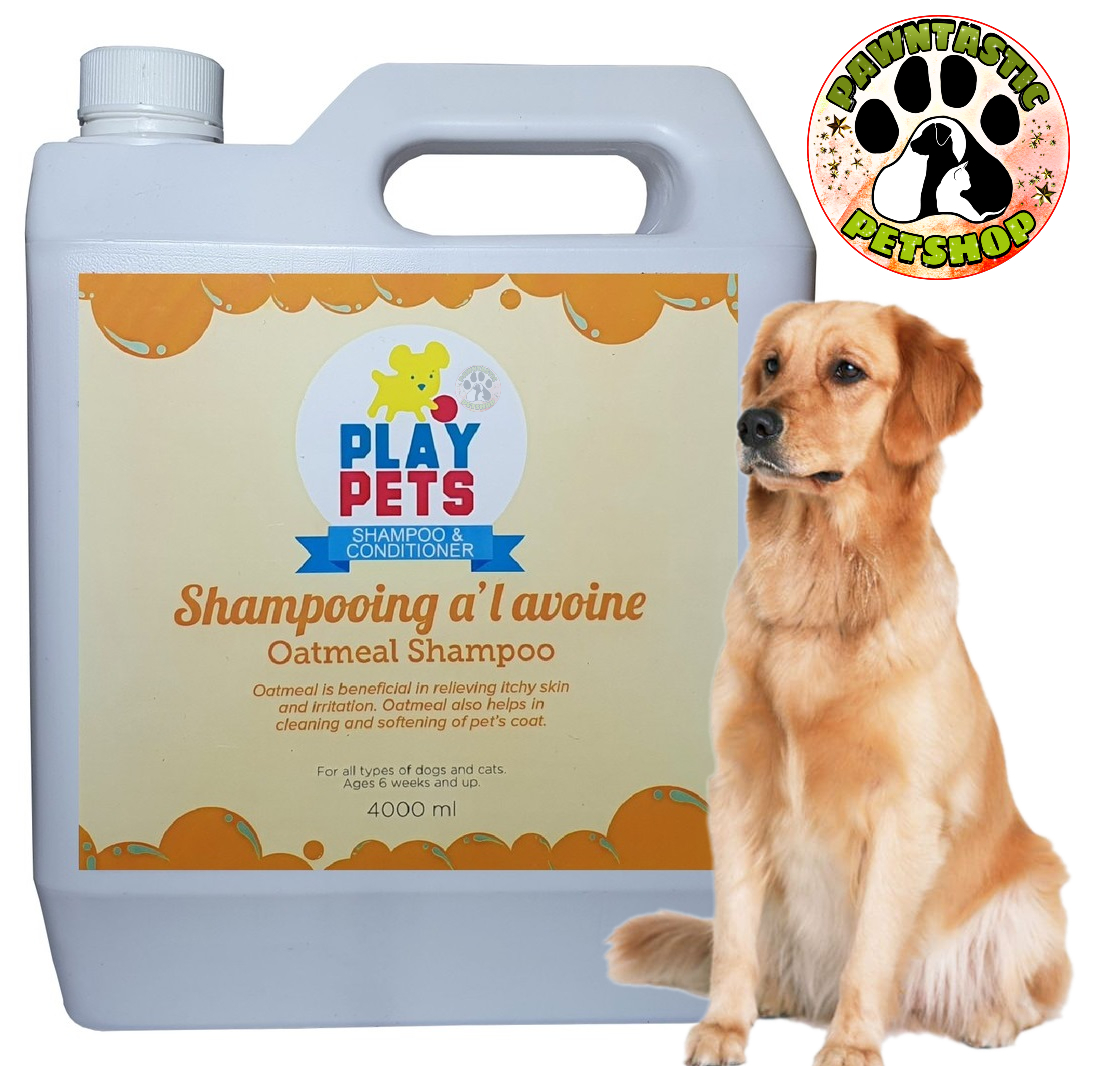 Play Pets Shampoo 4L Oatmeal Lazada PH