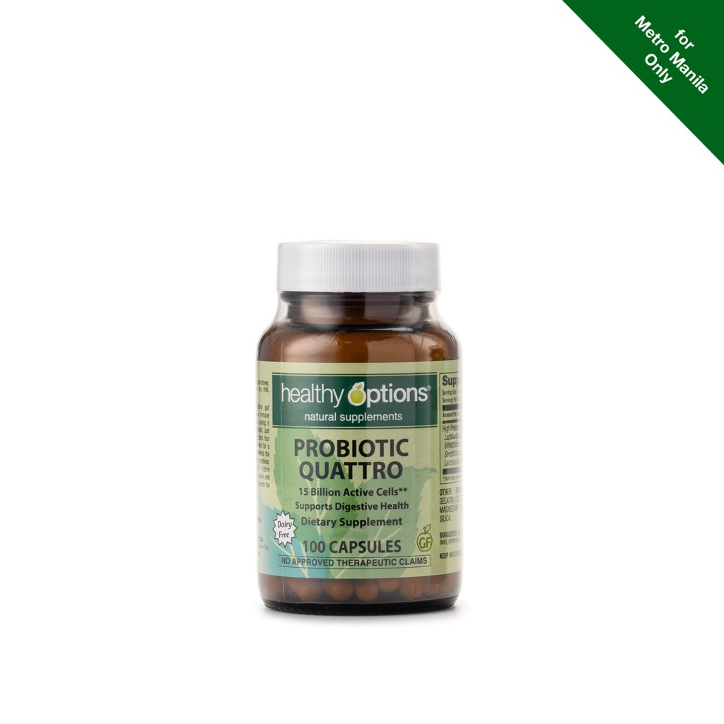 Healthy Options Probiotic Quattro 100 Capsules Lazada PH