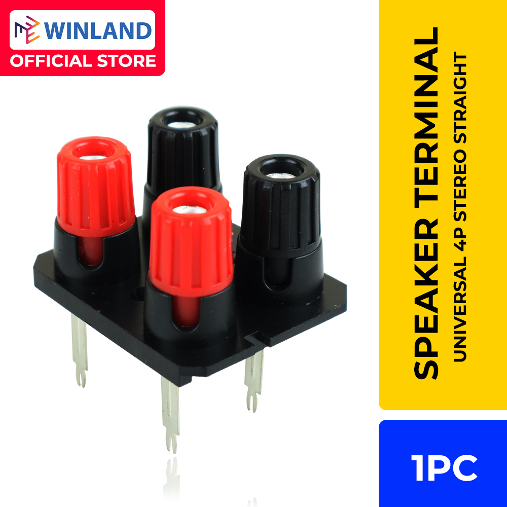 Winland Speaker Terminal 4P Universal Stereo Straight (IU) for repair