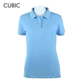 light blue polo shirt womens