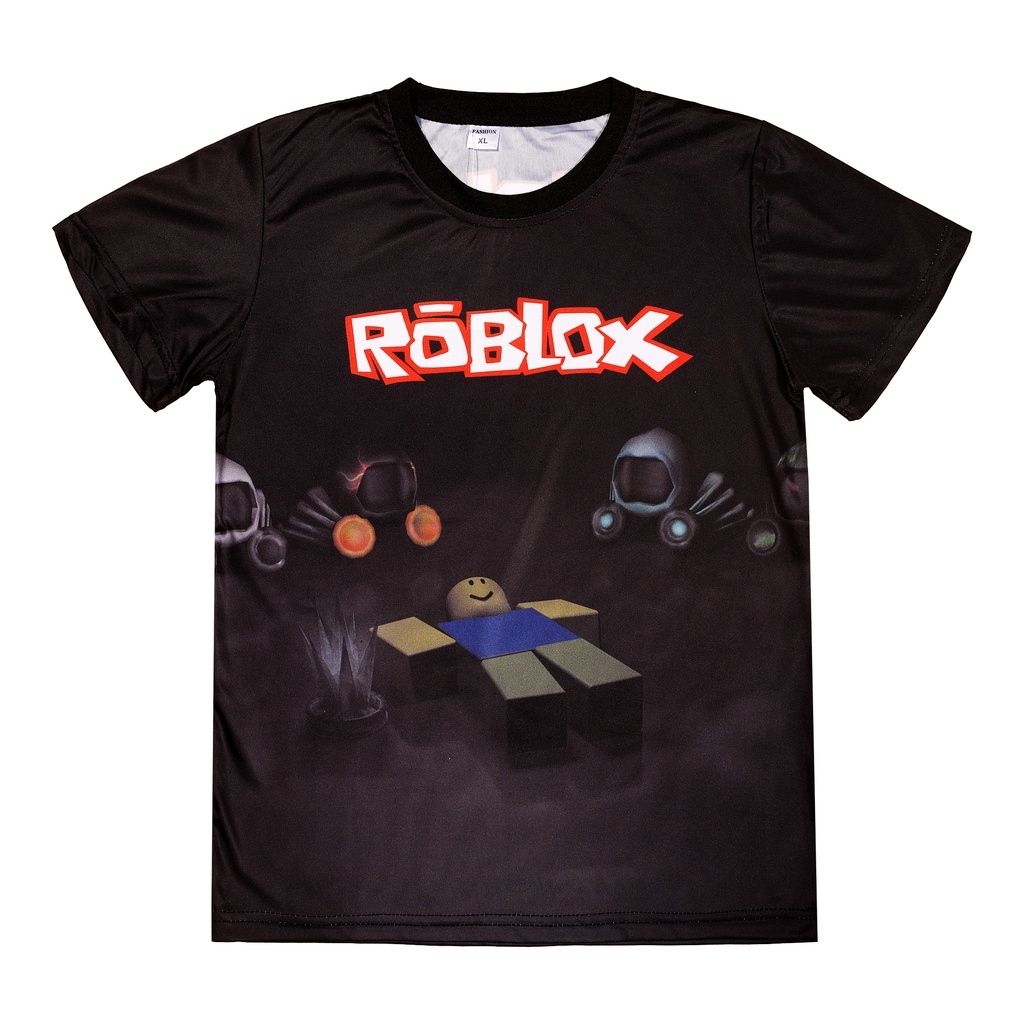 Girls Roblox T-Shirt for Kids, Game Cartoon Print Shirt [5-12 Years Old]