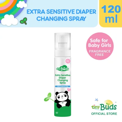 Tiny Buds Extra Sensitive Diaper Changing Spray (120ml)