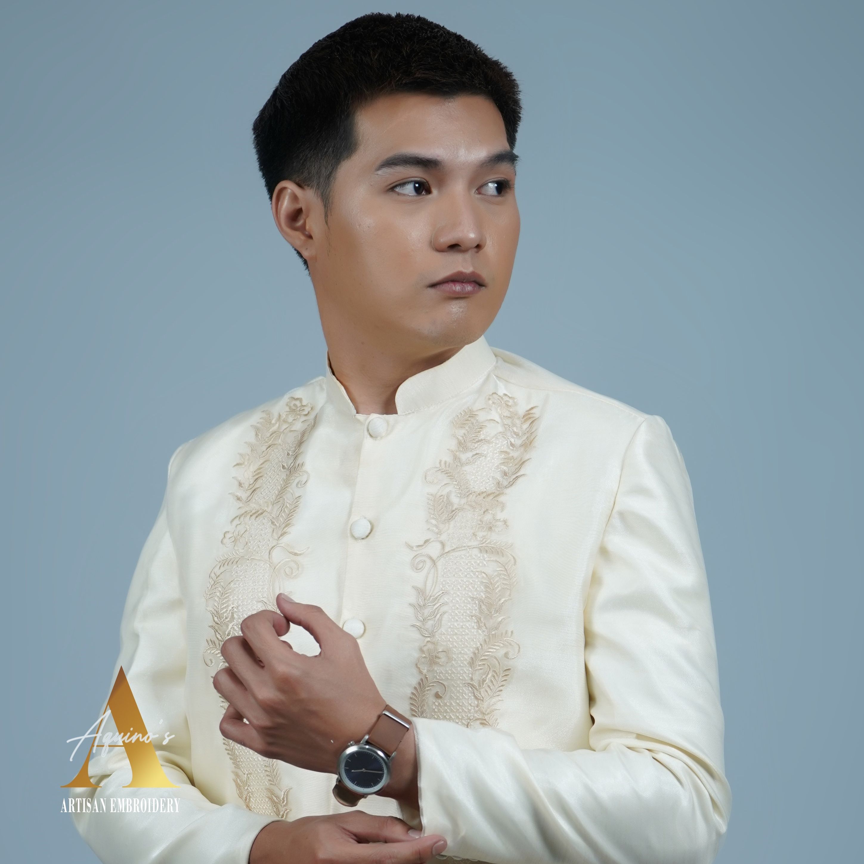 AQUINO'S ARTISAN EMBROIDERY Barong Tagalog for Men Premium Coat Barong ...