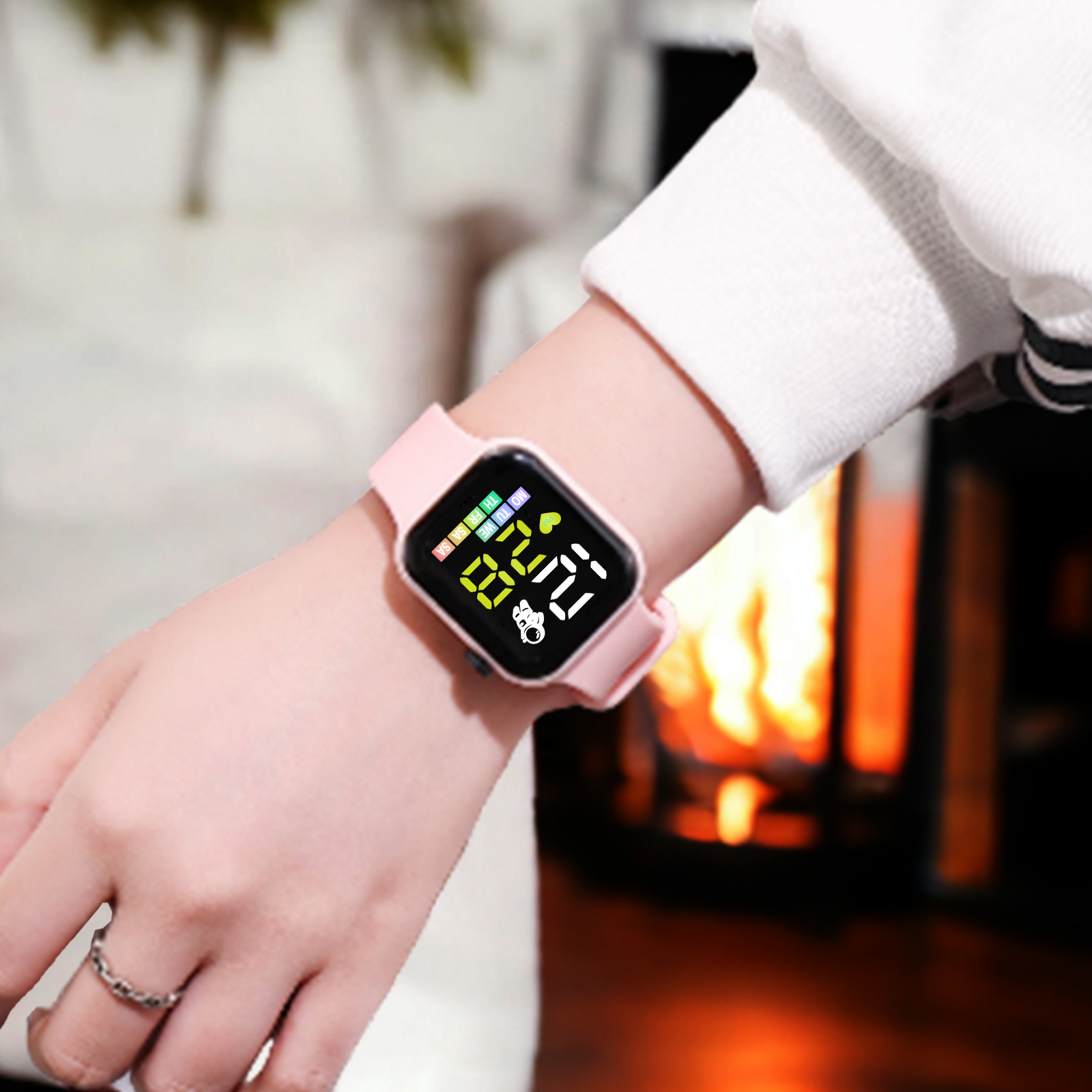 Fitness Tracker Z6 Pro Smart Watch Features Smart Fitness Band For