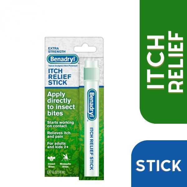 Buy now!♛♦ Benadryl Extra Strength Itch Relief Stick 14ml | Lazada PH