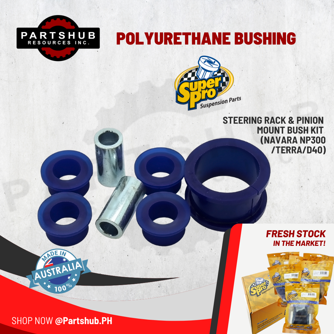 SUPERPRO SPF4660K STEERING RACK & PINION MOUNT BUSH KIT (NAVARA NP300