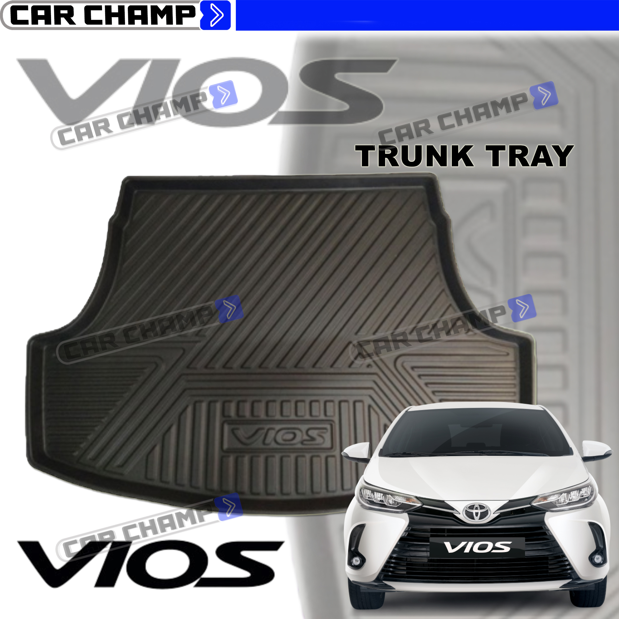 Toyota Vios Prime 2019 2023 OEM Rear Trunk Tray or Cargo Tray V1 OEM