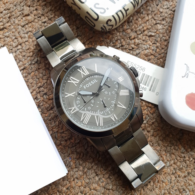 Fossil FS5256 Grant Chronograph Smoke 
