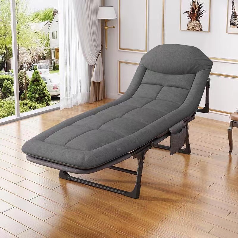 Folding Bed Portable Bed Outdoor Adjustable Family Napping Bed Office