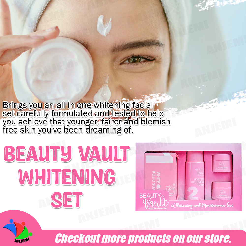 Beauty Vault Whitening & Maintenance Set, Whitening, Mild & Gentle Formula, Glowing Lazada PH