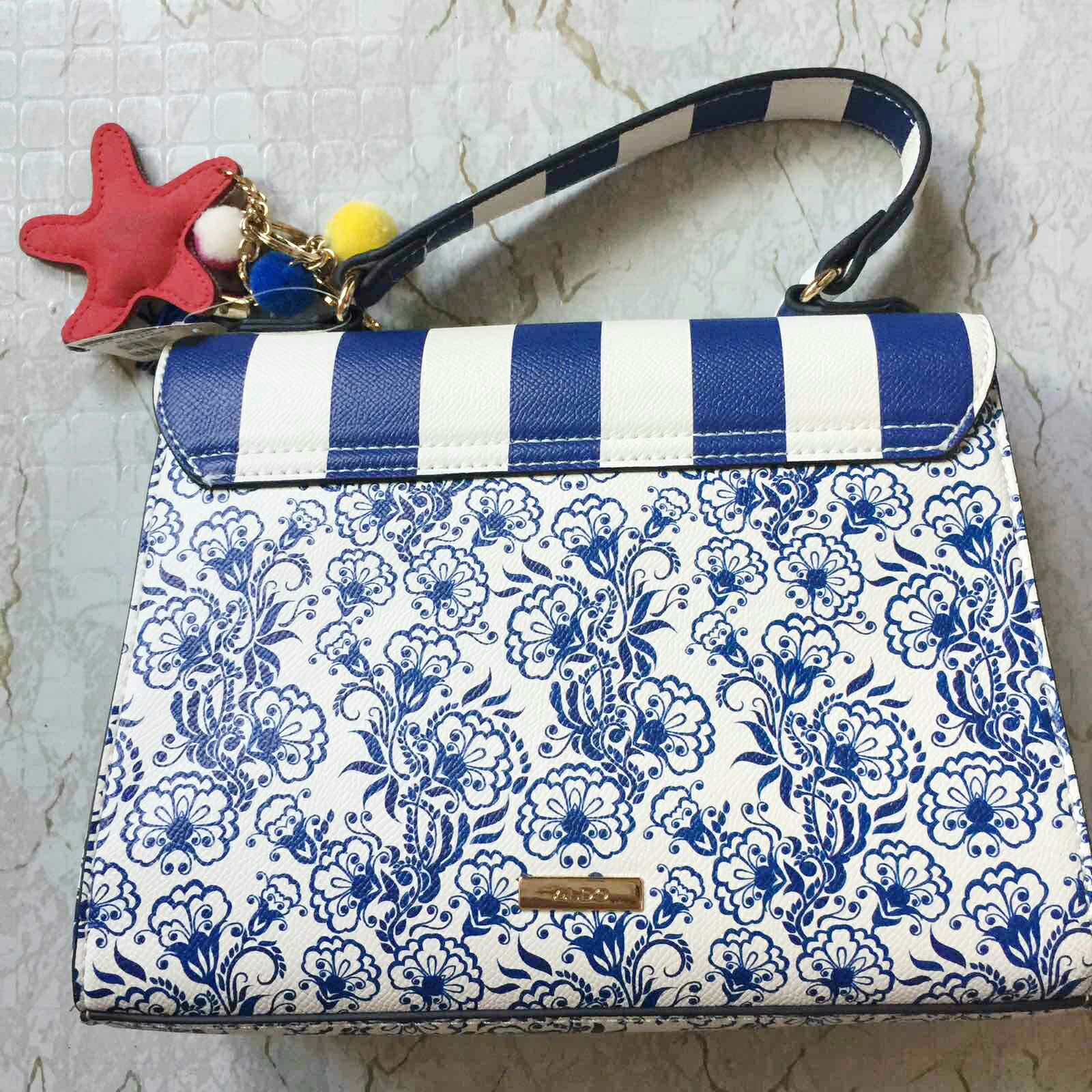 aldo blue handbag