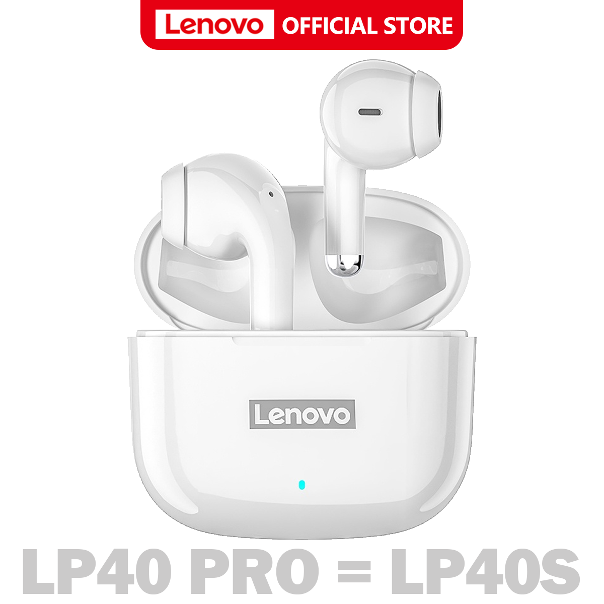 Lenovo Lp40 Pro 2021 New Version Lp40 Ipx5 True Wireless Earphone Bluetooth 51 Earbuds Low 0951