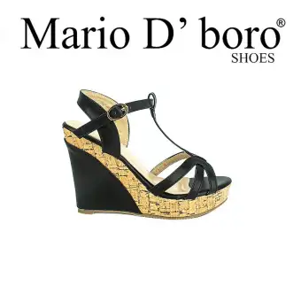 black and tan wedge sandals