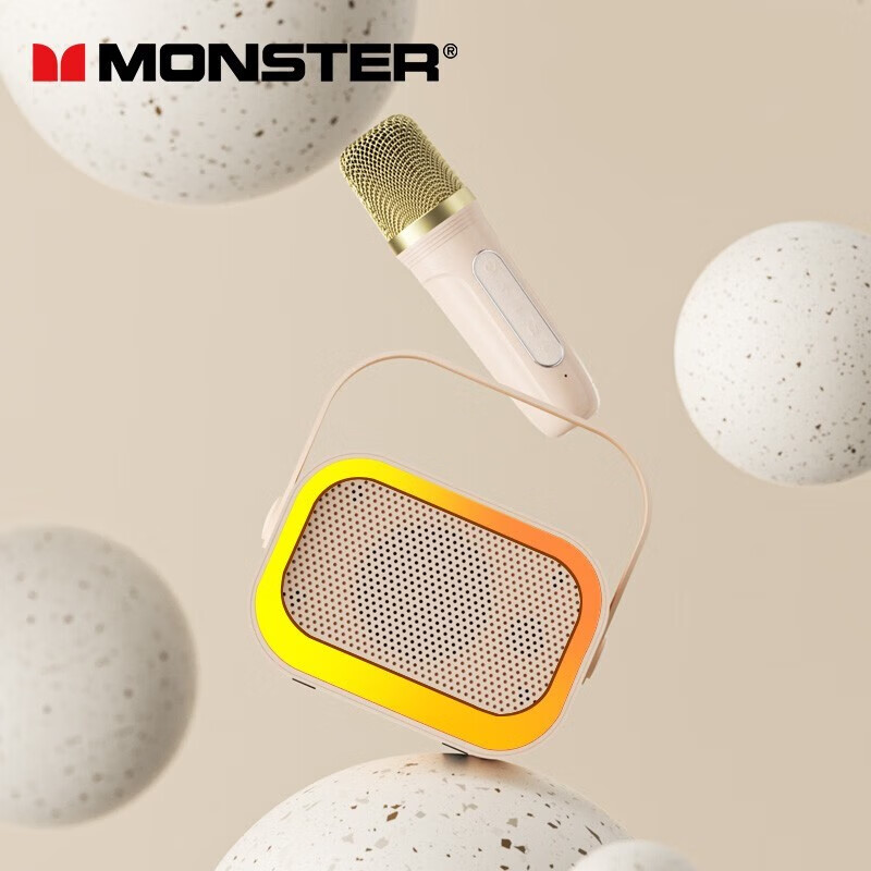 Monster GK600 Wireless Microphone Bluetooth Portable Stereo Family