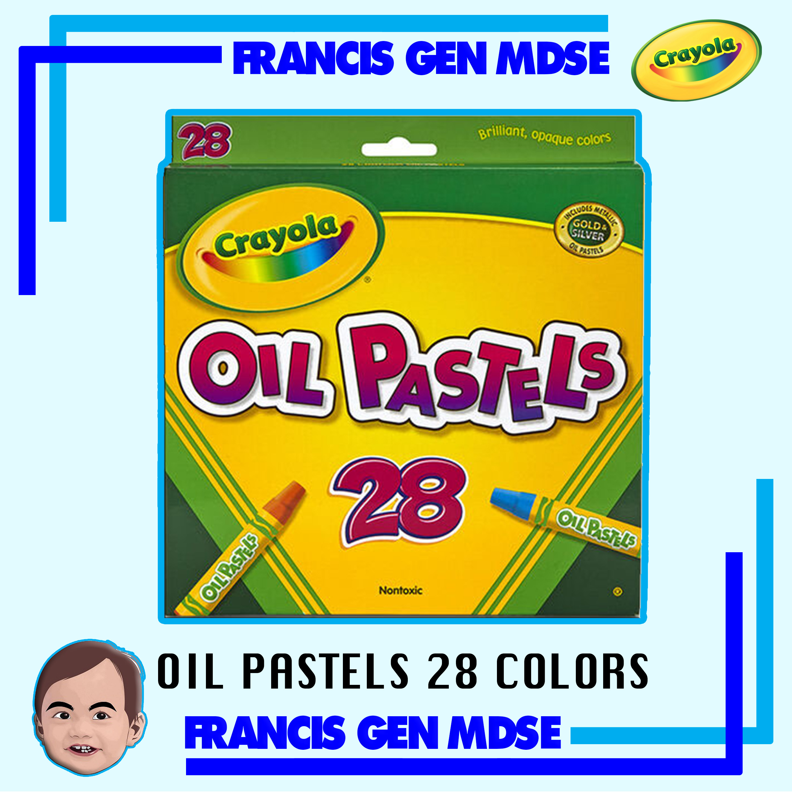 Crayola® Oil Pastels - Set of 28