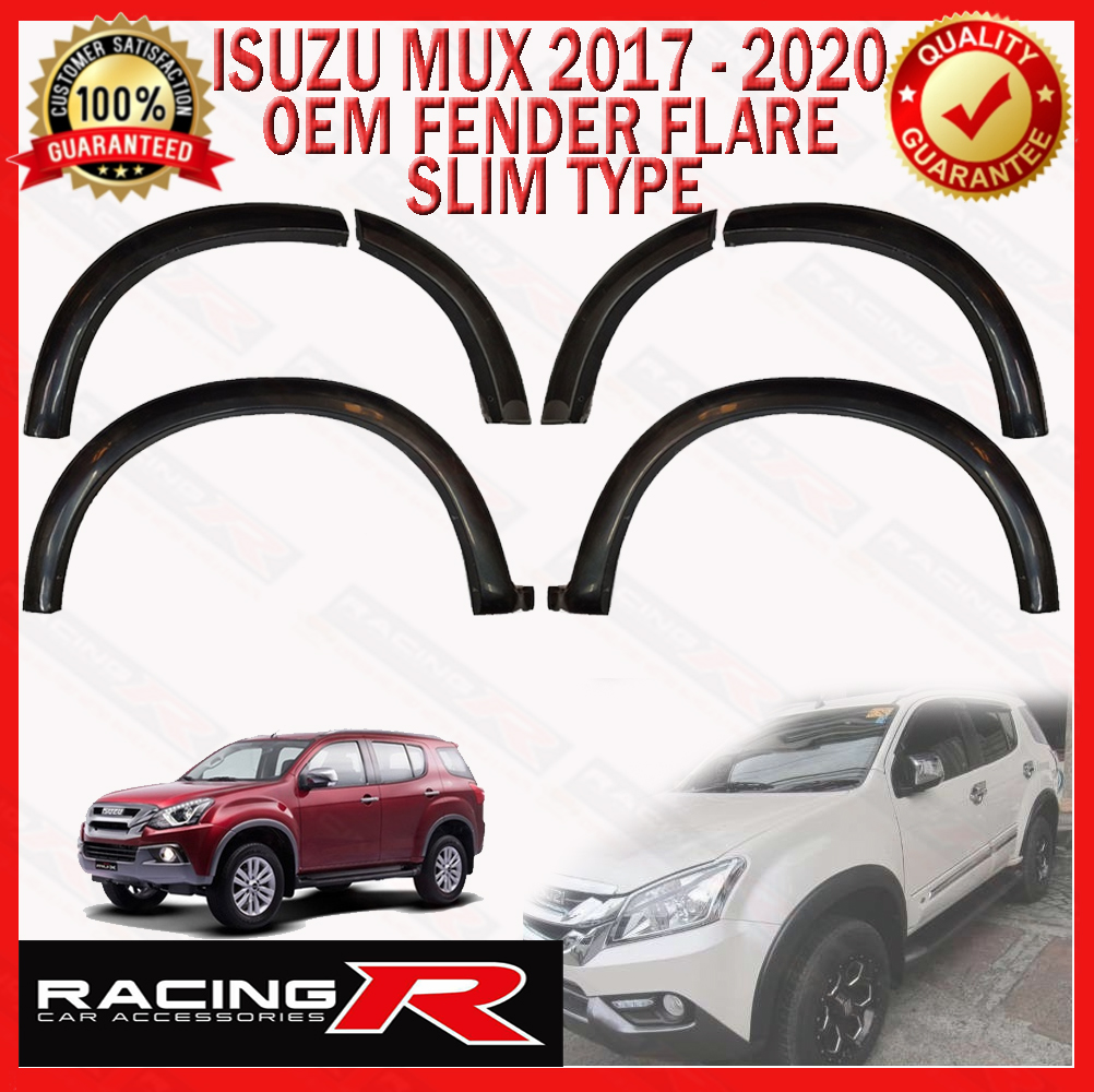 Isuzu Mux ( Mux ) 2014 to 2020 Fender Flare ( slimtype ) ( Car