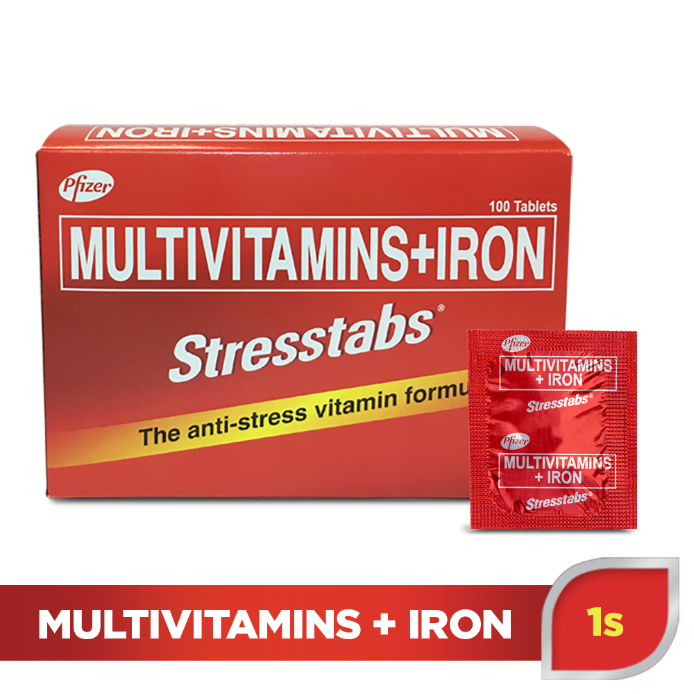 STRESSTABS Multivitamins 600mg 1 Tablet Lazada PH