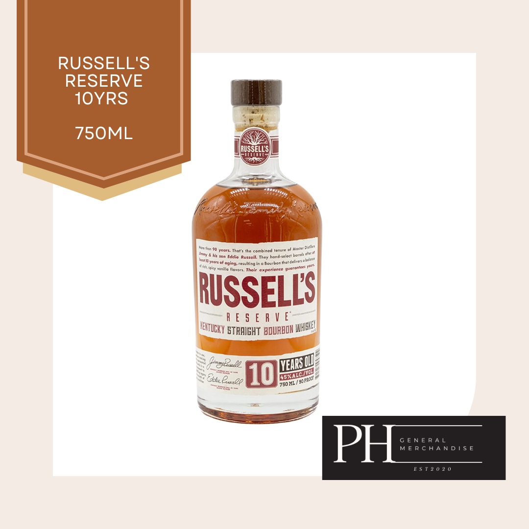 Russell’s Reserve 10 Year Old Kentucky Straight Bourbon Whiskey 750ml