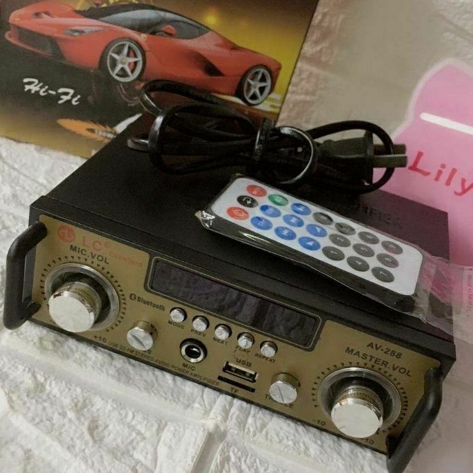 AV288 Bluetooth Amplifier Lazada PH