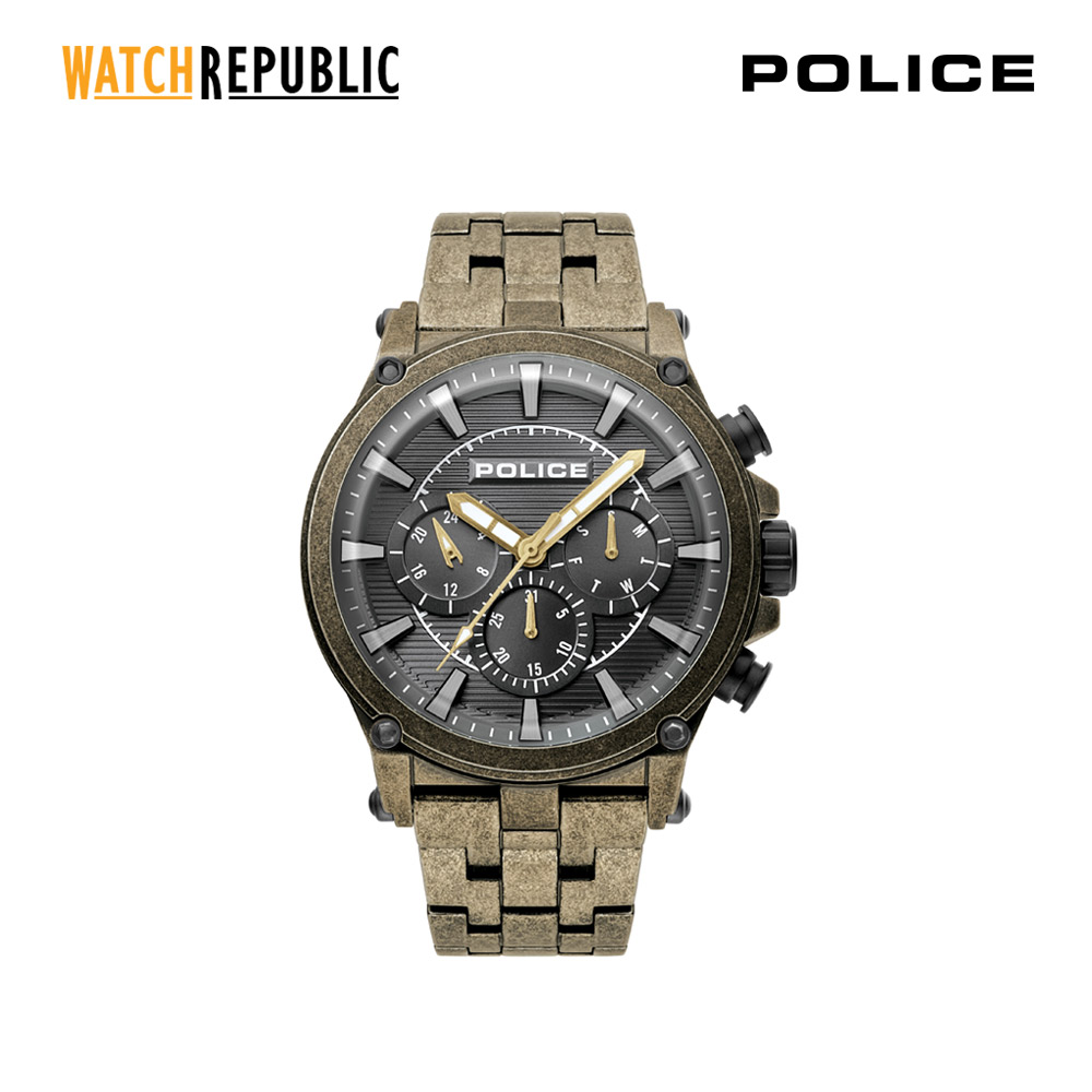 Police gold hotsell watch price