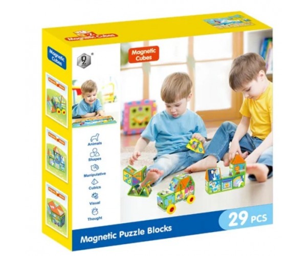magnetic puzzle blocks