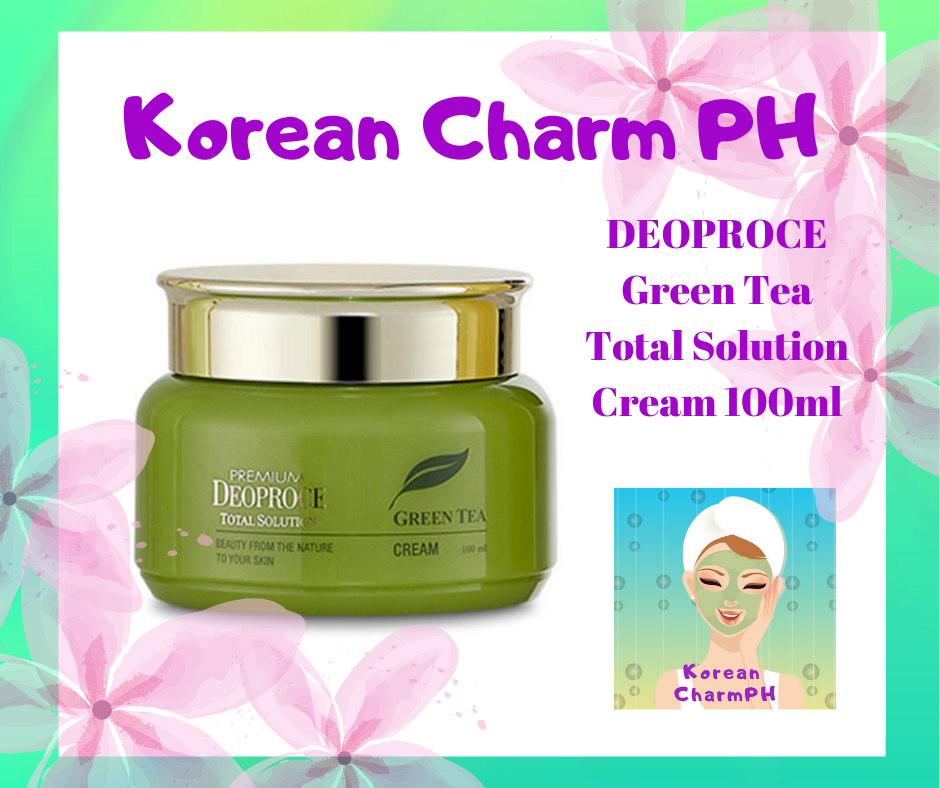 DEOPROCE Green Tea Total Solution Cream 100ml Lazada PH