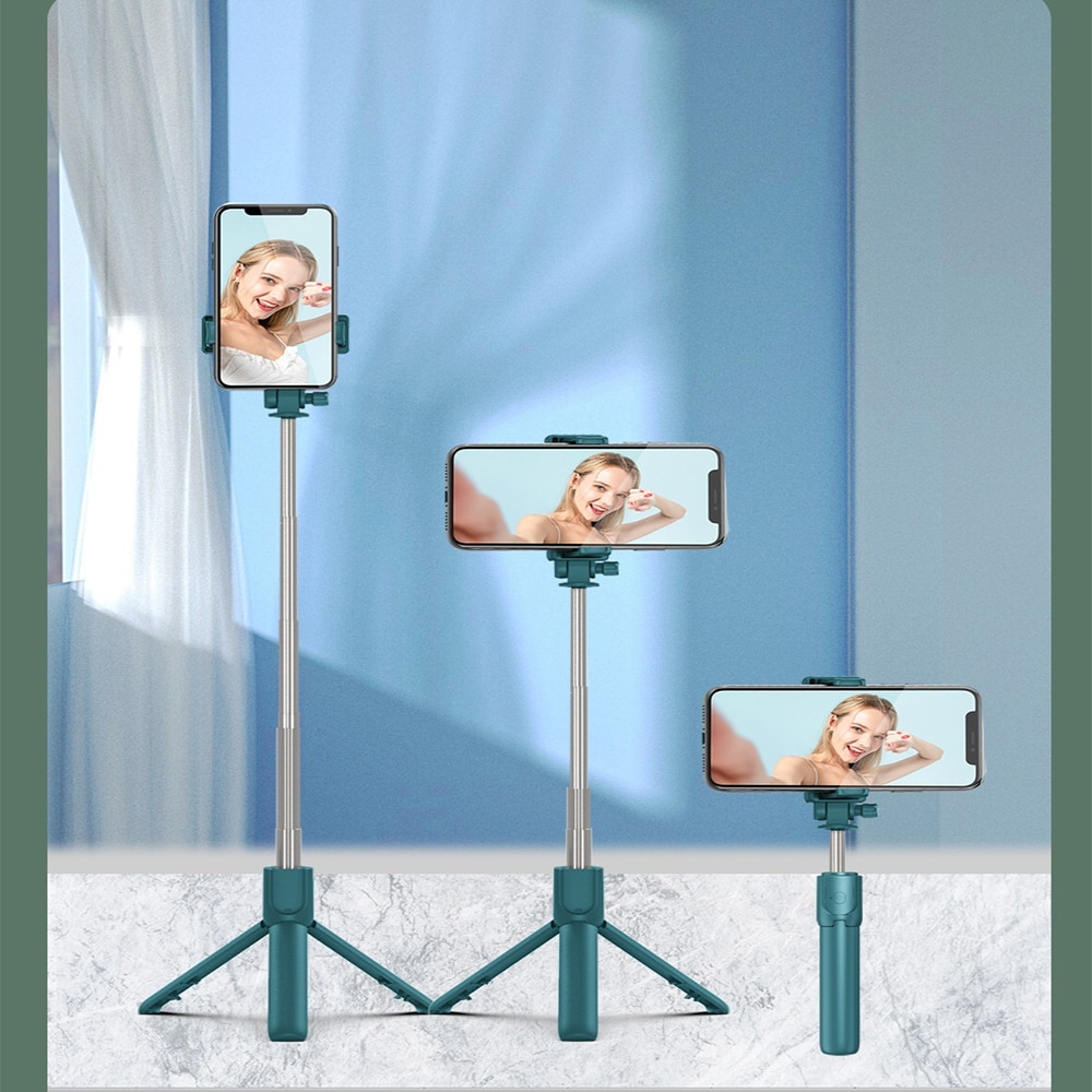 2023New Selfie Stick With Tripod For Mobile Wireless Bluetooth Foldable Tripod Remote Control For IOS 700Cm