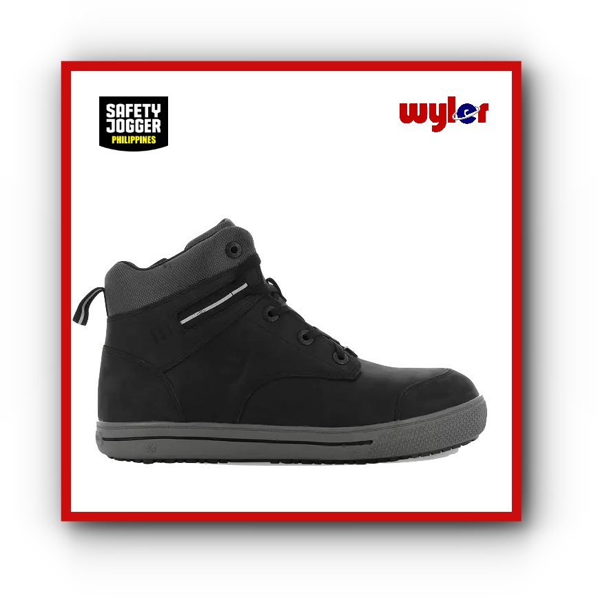 Safety Jogger Cerro S3 ESD Mid Cut Steel Toe Safety Shoes Oil Resistant