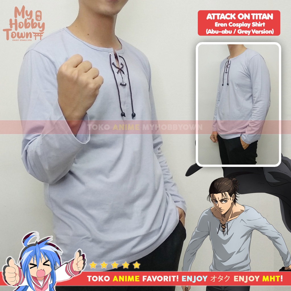 eren yeager cosplay shirt