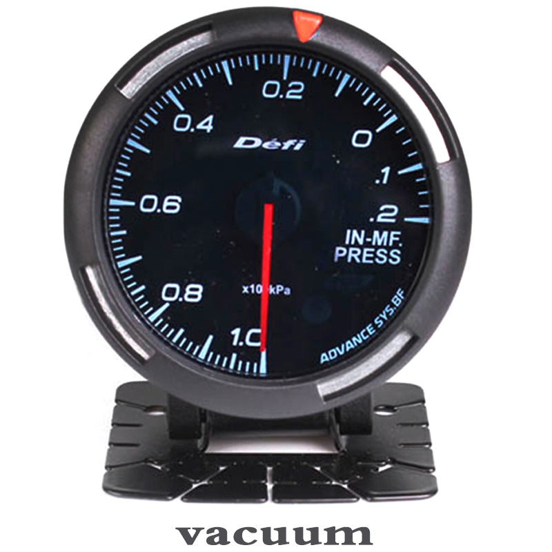 12V Df Oil Pressure Turbo Boost Gauge Oil Temp Water Temperature Meter