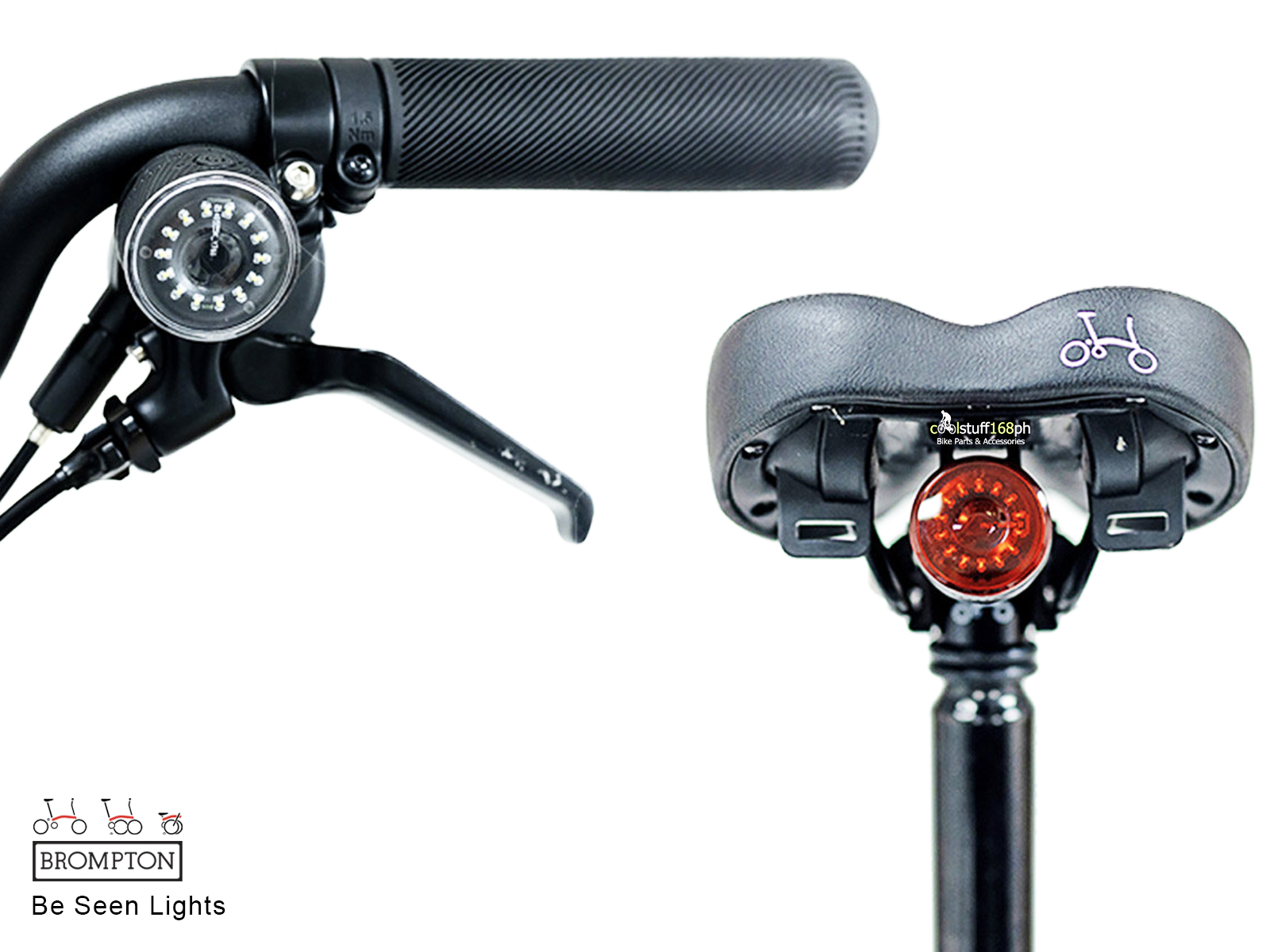 Brompton Electric Accessories Heavy Duty Leather Carry Handle For