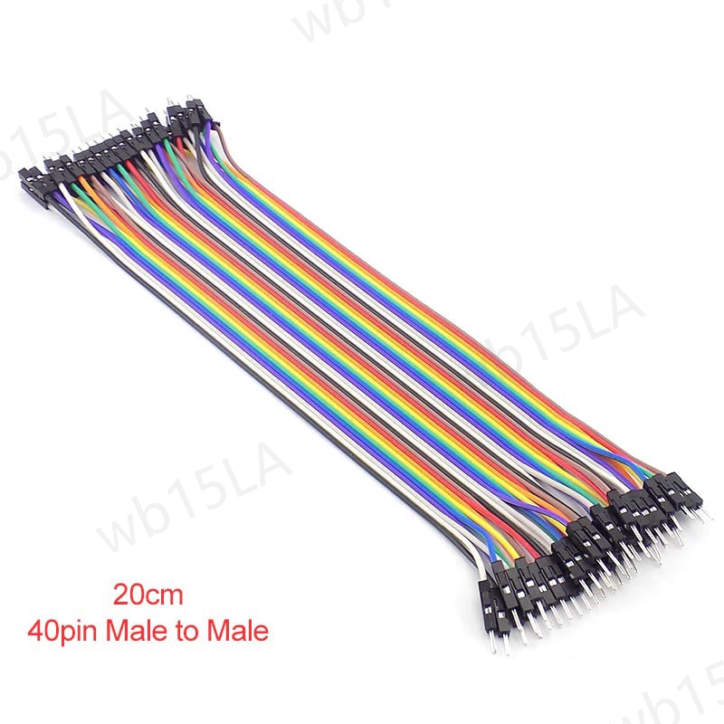 20Cm 40Pin Male To Male Female To Female To Male Jumper Wire Line ...