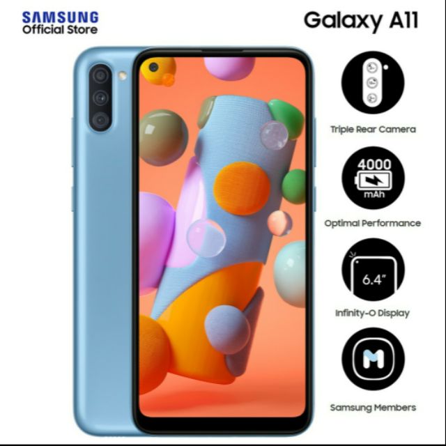 galaxy a11 phone specs