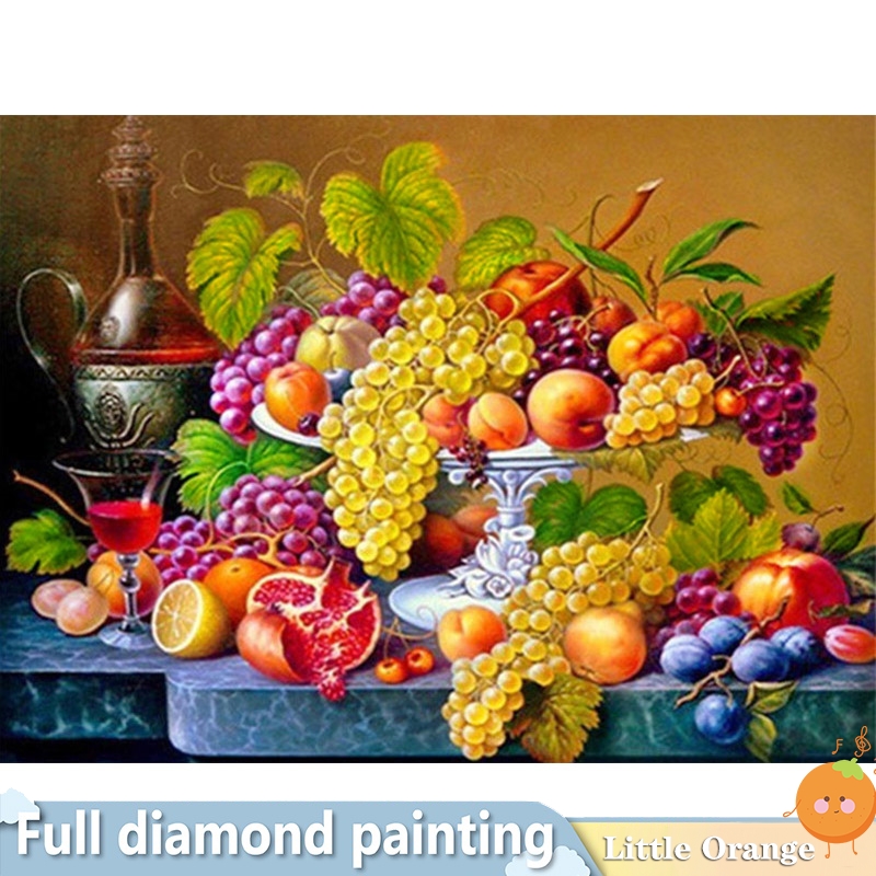 Little Orange] 5D Diamond Painting Set BTS Diamond Painting Full Drill  Tools DIY Home Decor 30*40CM