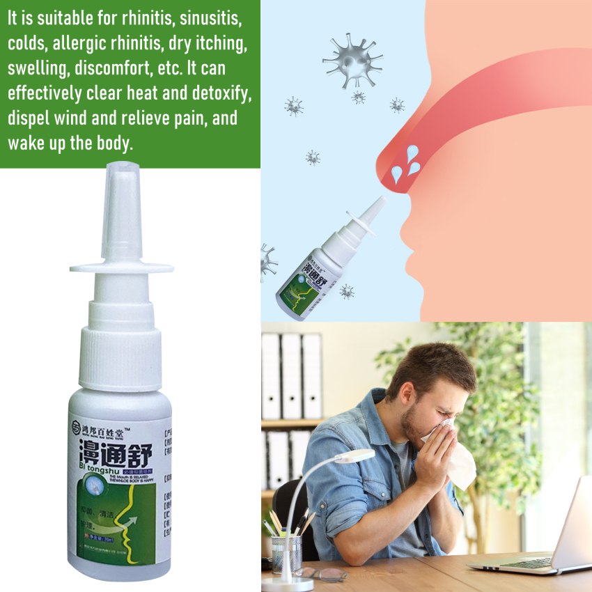 South Moon Herbal Nasal Sprays Treatment Chronic Rhinitis Sinusitis