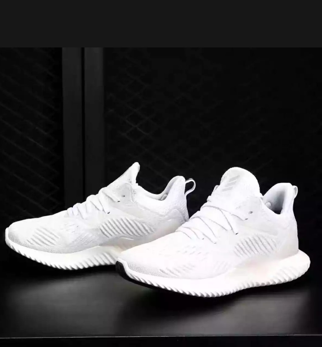 alphabounce all white