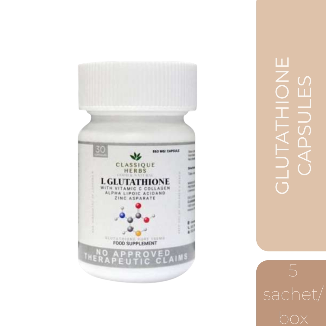 Ziyaph Classique LGlutathione Whitening Beauty Supplement With