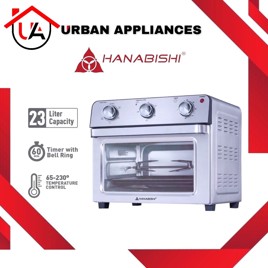 Hanabishi HAFEO 23SS Air Fryer Convection Oven 6 Functions with