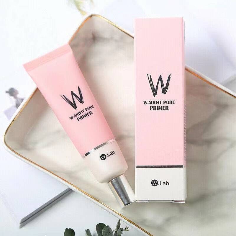 Original Korea W.Lab W-AIRFIT PORE PRIMER Moist Oil Control Concealer ...