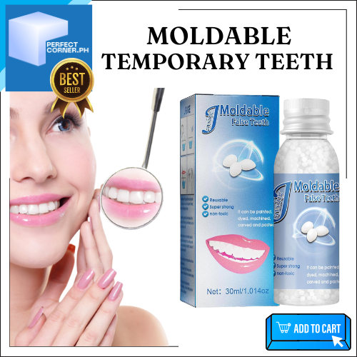 Resin False Teeth Solid Glue Temporary Tooth Repair Set Moldable