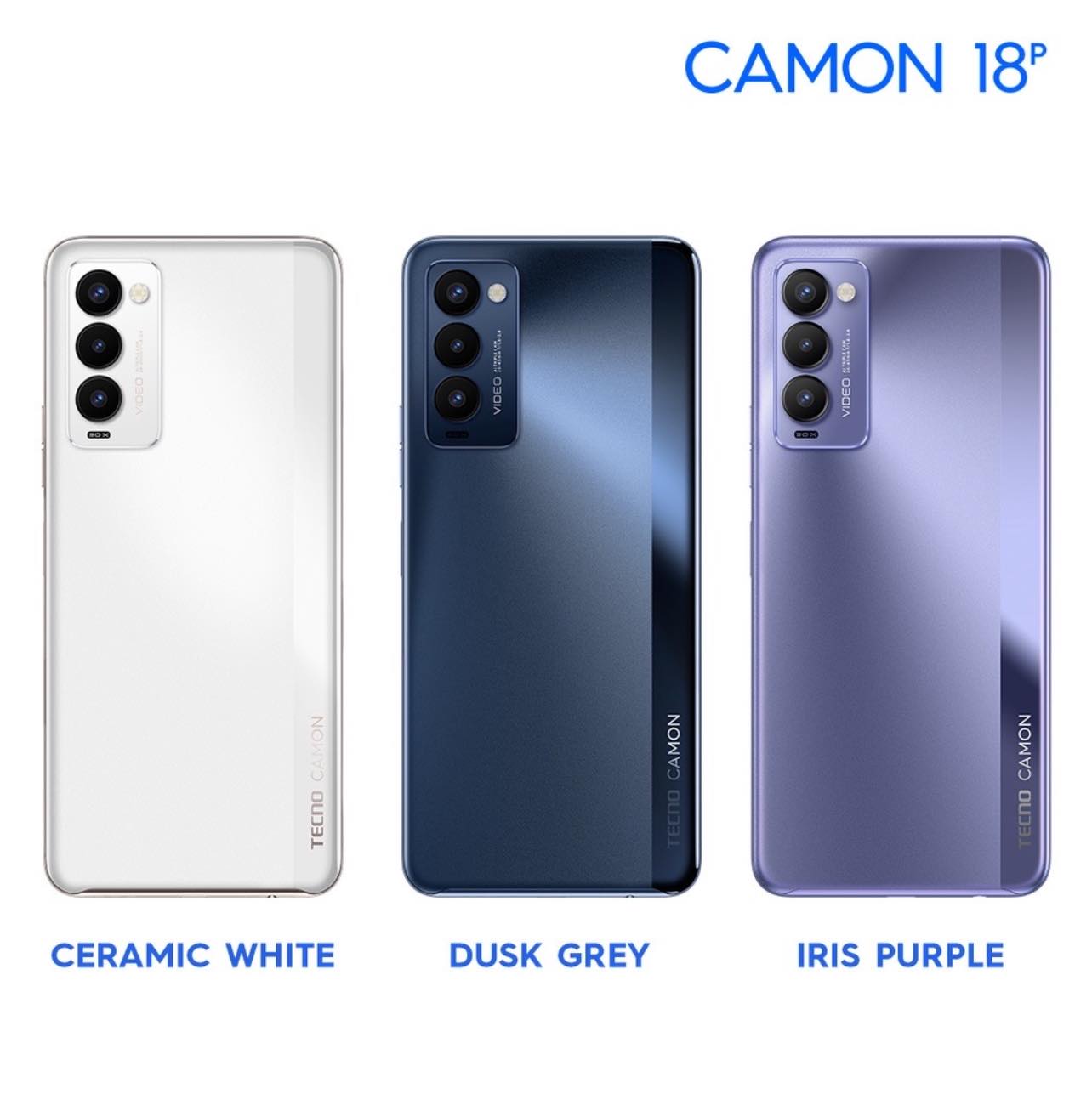 camon 18 grey colour